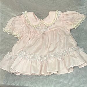 Pink & Lace Baby Dress